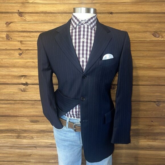 Daniel Cremieux Other - Cremieux Loro Piana Blazer Sport Coat‎ Men 42R Wool Three Button Casual Jacket